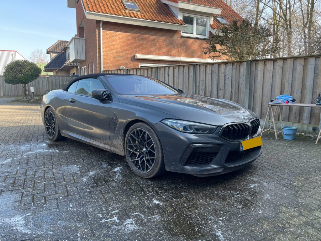 BMW M8 Competition detailing in Twente.