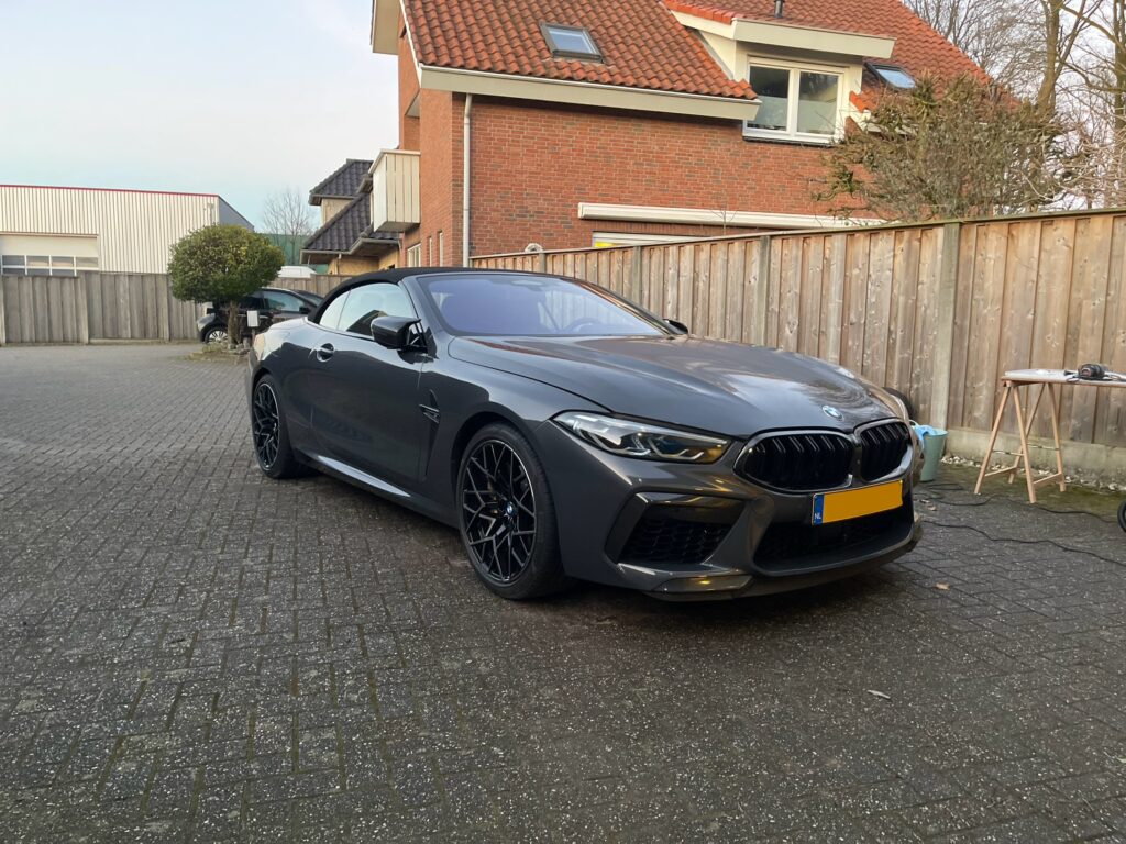 BMW M8 Competition detailing in Twente.